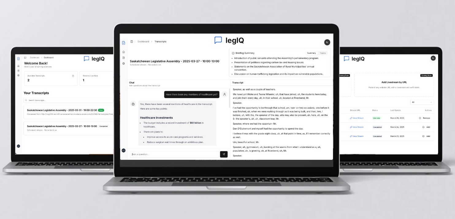 Legislative Assembly Monitoring Dashboard